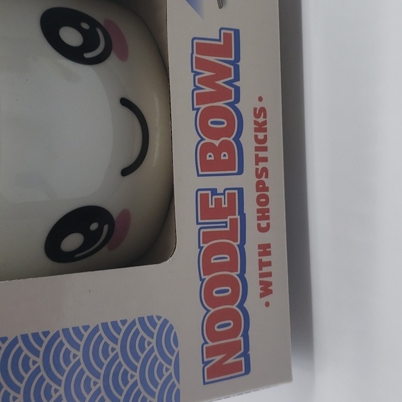 510- Mad Engine Noodle Bowl With Chopsticks NWT - Picture 6 of 9